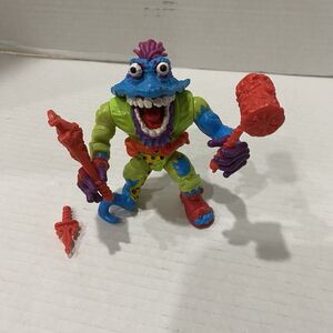1991 Vntg Teenage Mutant Ninja Turtles WYRM action figure NEAR COMPLETE -Read
